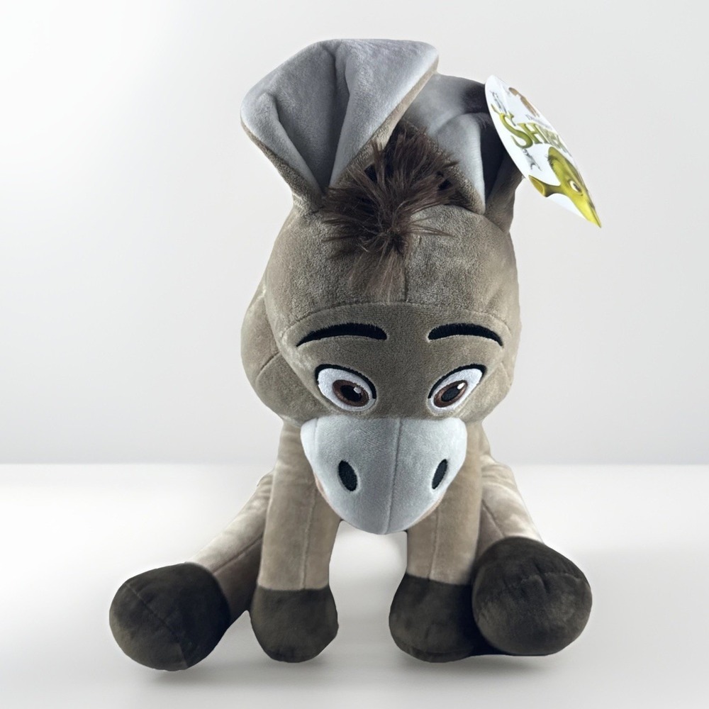Shrek Donkey Plush Pillow Buddy Super Soft Pillow 23" Stuffed Animal NEW